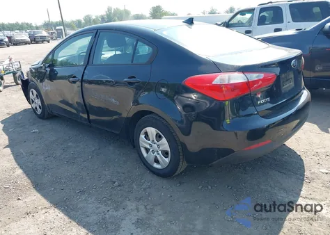 2015 Kia Forte Lx из США, поврежденный, VIN KNAFK4A69F5317301